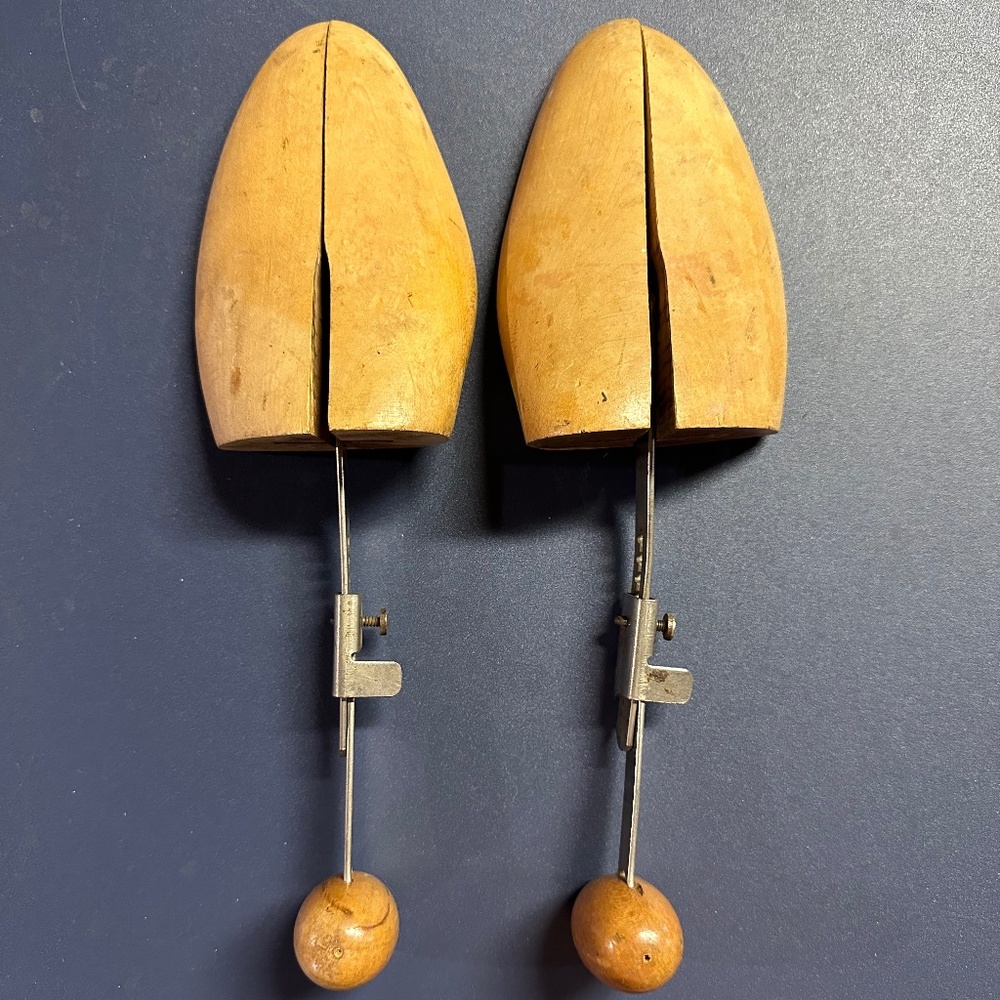 Vintage Blonde Shoe Stretchers/Trees